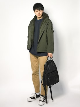 togiさん（メンズ・170cm）の冬コーディネート