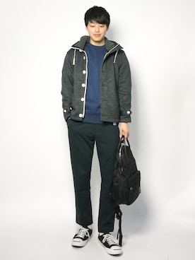 togiさん（メンズ・170cm）の冬コーディネート