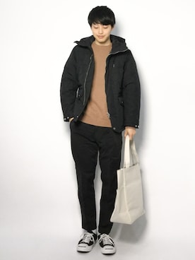 togiさん（メンズ・170cm）の冬コーディネート