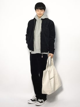 「FREAK'S STORE（フリークスストア）のアイテム（バッグ）」を使った、togiさん（メンズ・170cm）の冬コーディネート