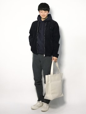 「Carhartt(カーハート)のアイテム(ブルゾン)」を使った、togiさん(メンズ・170cm)の冬コーディネート