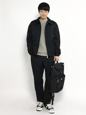 togiさん（メンズ・170cm）の冬コーディネート