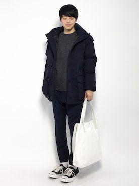 togiさん（メンズ・170cm）の冬コーディネート