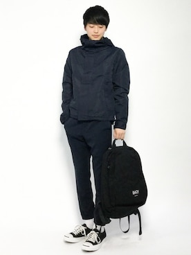 「bach（バッハ）のアイテム」を使った、togiさん（メンズ・170cm）の冬コーディネート