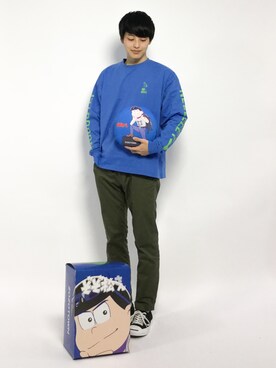 「アイテム（福袋/福箱）」を使った、togiさん（メンズ・170cm）の冬コーディネート