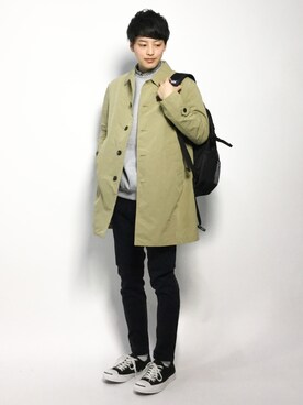 togiさん（メンズ・170cm）の冬コーディネート