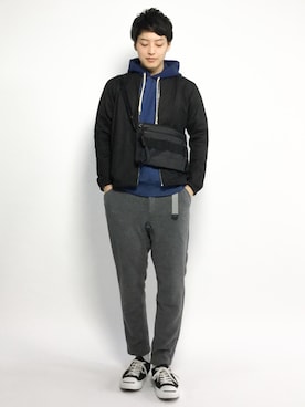 togiさんの「WILD THINGS/ワイルドシングス 別注ANTI PLG FLEECE PANTS/フリースパンツ                」を使ったコーディネート