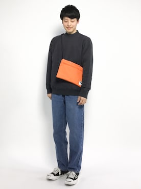 「Steven Alan（スティーブンアラン）のアイテム（スウェット）」を使った、togiさん（メンズ・170cm）の冬コーディネート