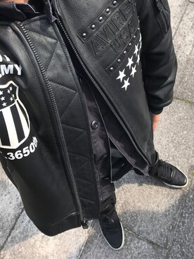 「Polo Ralph Lauren」｜「アイテム（ミリタリージャケット）」を使った、sneakermafia777さん（メンズ・171cm）の春コーディネート