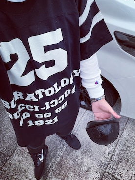 「府中市」｜sneakermafia777さん（メンズ・173cm）の夏コーディネート