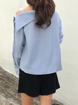 「FRONTROW（フロントロウ）のアイテム」を使った、ヌ-ロウンさん（レディース・168cm）の春コーディネート