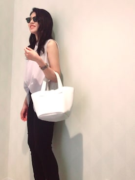 「アイテム（イヤリング）」を使った、Disberryさん（レディース・159cm・20代）の夏コーディネート