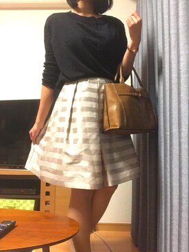 「ASBee（アスビー）のアイテム（パンプス）」を使った、Disberryさん（レディース・159cm）の秋コーディネート