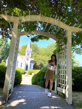 「roots（ルーツ）のアイテム（トップス）」を使った、thatsnotmeさん（レディース・154cm）の秋コーディネート