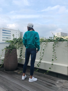 「テラスモール湘南」｜「アイテム（キャップ）」を使った、チャンスミさん（レディース・165cm）の夏コーディネート