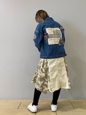 「TOPGUN」｜「アイテム（ワンピース/ドレス）」を使った、チャンスミさん（レディース・165cm）の冬コーディネート