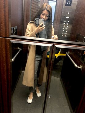 Mさん（レディース・158cm）の冬コーディネート