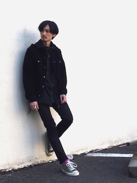 「70505」｜君嶋麻耶さん（メンズ・176cm）の春コーディネート