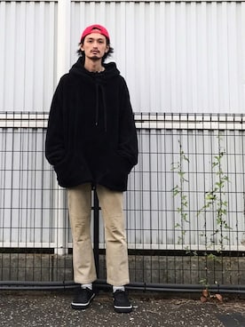 「N.HOOLYWOOD」｜「アイテム（腕時計）」を使った、君嶋麻耶さん（メンズ・176cm）の秋コーディネート