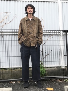 君嶋麻耶さん（メンズ・176cm）の春コーディネート