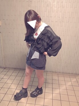 「FIG&VIPER（フィグアンドバイパー）のアイテム（サンダル）」を使った、MoooNさん（レディース・150cm）の春コーディネート