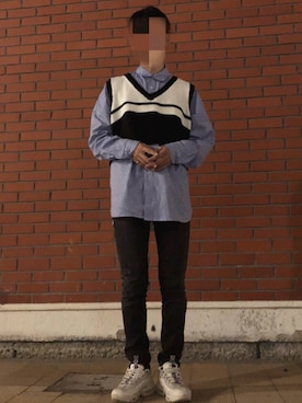 「CYCRO（サイクロ）のアイテム」を使った、Cheeseさん（メンズ・173cm）の秋コーディネート