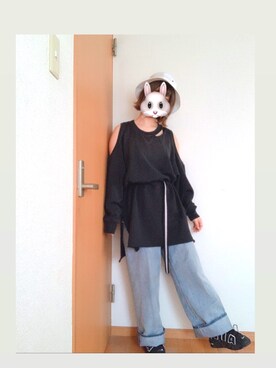 「日常」｜「アイテム（ワンピース/ドレス）」を使った、チビまるこさん（レディース・153cm）の春コーディネート
