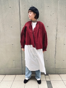 chihi.sさん（レディース・168cm）の冬コーディネート