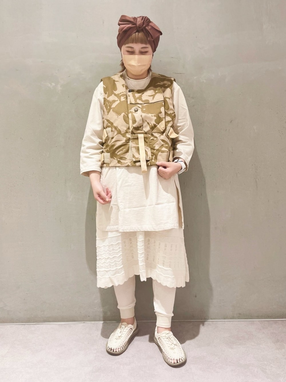 ビームスボーイ★新品BEAMS BOYユーロニットレーススカート ビームスボーイ☆新品BEAMS BOYユーロニットレーススカート