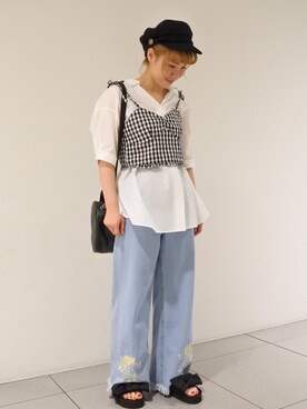 naeさん（レディース・155cm）の夏コーディネート