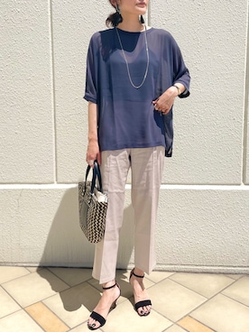 タカハシカナエさん（レディース・170cm）の夏コーディネート