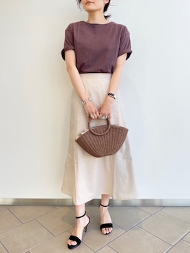 タカハシカナエさん（レディース・170cm）の夏コーディネート