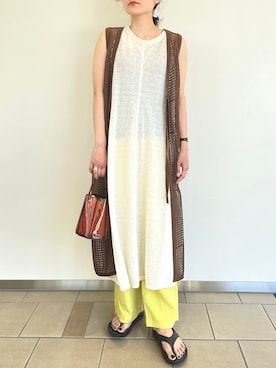 タカハシカナエさん（レディース・170cm）の夏コーディネート