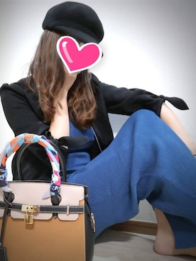 「MISCH MASCH（ミッシュマッシュ）のアイテム（ブルゾン）」を使った、まぃまぃさん（レディース・165cm）の秋コーディネート