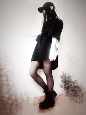 「M.Y.O.B（エム.ワイ.オー.ビー）のアイテム（アクセサリー）」を使った、さいとう.さん（レディース・163cm）の冬コーディネート
