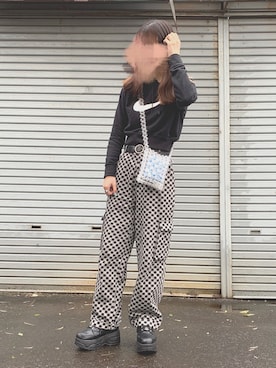 すまいる☻さん（レディース・164cm）の夏コーディネート