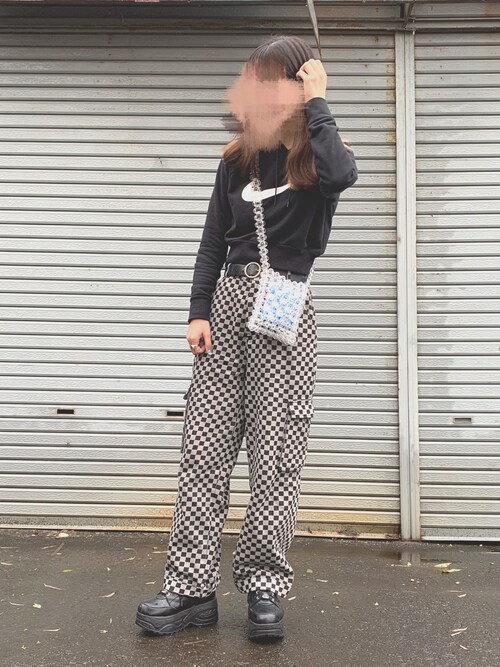 すまいる Nikeのパーカーを使ったコーディネート Wear
