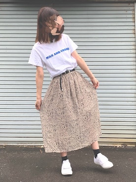 「オレオ」｜すまいる☻さん（レディース・164cm）の夏コーディネート