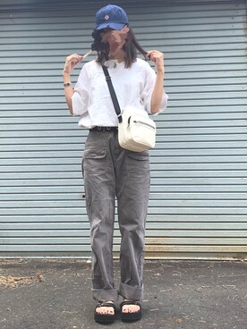 すまいる☻さん（レディース・164cm）の夏コーディネート