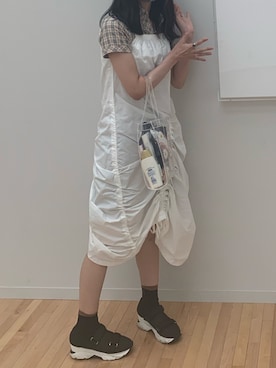 「WC（ダブル シー）のアイテム（ワンピース/ドレス）」を使った、すまいる☻さん（レディース・164cm）の秋コーディネート