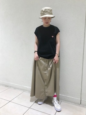 「Scye（サイ）のアイテム（帽子）」を使った、MIOさん（レディース・153cm）の秋コーディネート