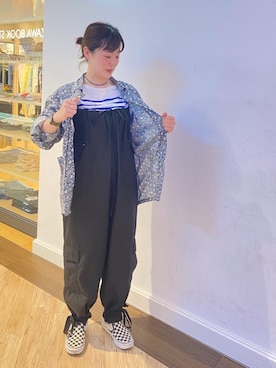 「cellar door」｜「アイテム（Tシャツ/カットソー）」を使った、MIOさん（レディース・153cm）の春コーディネート