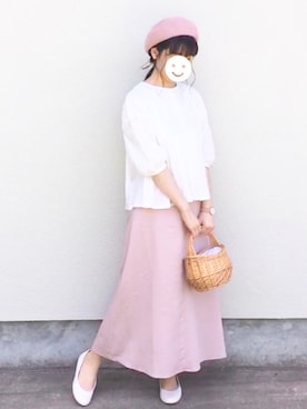 まなかさん（レディース・166cm）の夏コーディネート