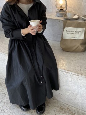 yuさん（レディース・150cm）の冬コーディネート