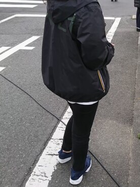 「N°21（ヌメロ ヴェントゥーノ）のアイテム（ジャケット/アウター）」を使った、yuさん（レディース・150cm）の冬コーディネート