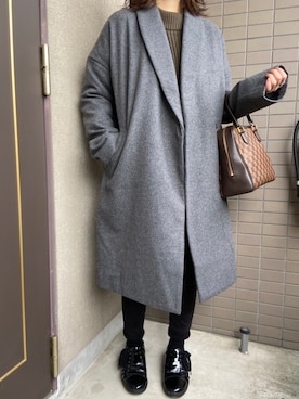 yuさん（レディース・150cm）の冬コーディネート