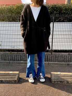 yuさん（レディース・150cm）の冬コーディネート