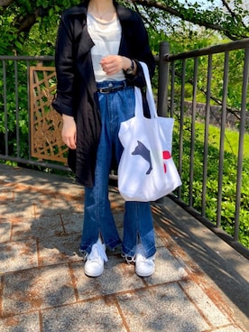 yuさん(レディース・150cm)の春コーディネート