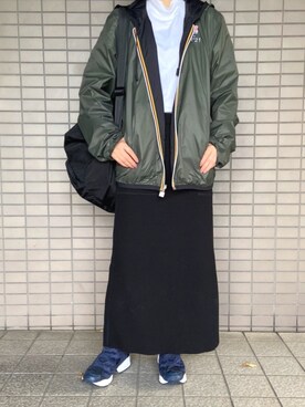 「N°21（ヌメロ ヴェントゥーノ）のアイテム（ジャケット/アウター）」を使った、yuさん（レディース・150cm）の秋コーディネート