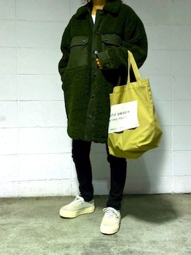 yuさん（レディース・150cm）の冬コーディネート